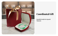 High-End Jewelry Gift Box Elegant Design Band Presentation Box Soft Interior Lining for Women, Couples, Gifting, Special Occasions, Weddings