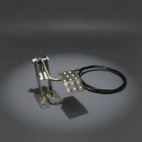 Throttle Pedal Assembly with Cable Cut to Length Accelerator Pedal Kit with Hardware Spring-Loaded Quick and Easy Installation