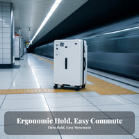 5-Wheel Rigid-Shell Trunk Large Capadowntown Rigid-Shell Suitcase Wide Handle Design Rolling Luggage for Gentlemale, Wogentlemale, Holiday