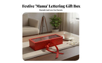 Reusable MAMA Letter Gift Box DIY Craft Mother's Day Floral Box No Assembly Required for Mothers, Weddings, Birthdays, Anniversaries