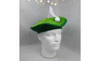 Fun Costume Accessory Golf Beret Hat Soft Look Golf Party Hat Decorative Headwear Lightweight