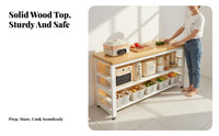 Kitchen Storage Rack Multi-Functional Microwave Stand Multifunctional Microwave Oven Stand for Homeowners, Students, Small Areas, Pantry, Living Room