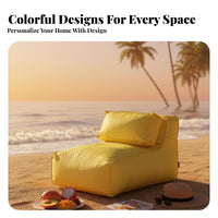 Waterproof Wind-Inflatable Sofa Foldable Air Lounger Lightweight Portable Furniture No Pump Needed for Beachand ventureers, Travelers, eventand ventureers, Beach, by the pool, Camping, public green spaces
