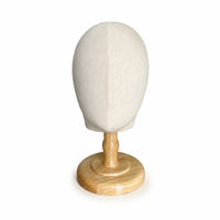 Mannequin Head with Stand Pedestal-Mounted Hat Display Stand Professional Hat Display Head for Shop Owners