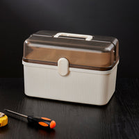 Multifunctional Tool Box Organizer with Double Layer