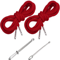 2 Pieces Replacement Drawstring with Easy Threader Strong Fastener Reinforced