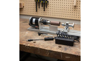 Multi-Functional Miniature Bead Lathe Mini DIY Wood Lathe Machine Power Tool for Hobbyists