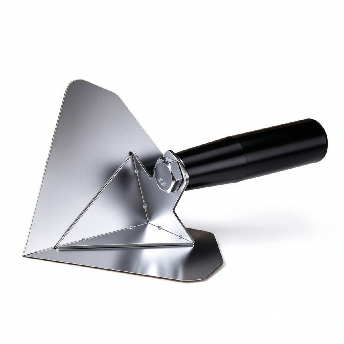 Inside Corner Trowel Mirror Polished Corner Finishing Tool with ABS Handle 90-Degree Trowel Heavy Duty Long-Lasting