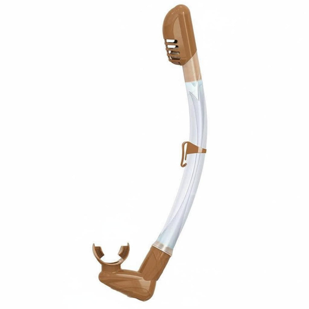 Snorkeling Breathing Tube Lightweight and Portable Silicone Breathing Tube Easy-Release Facepiece Clip Freediving Snorkeling for Divers, Swimming Pool