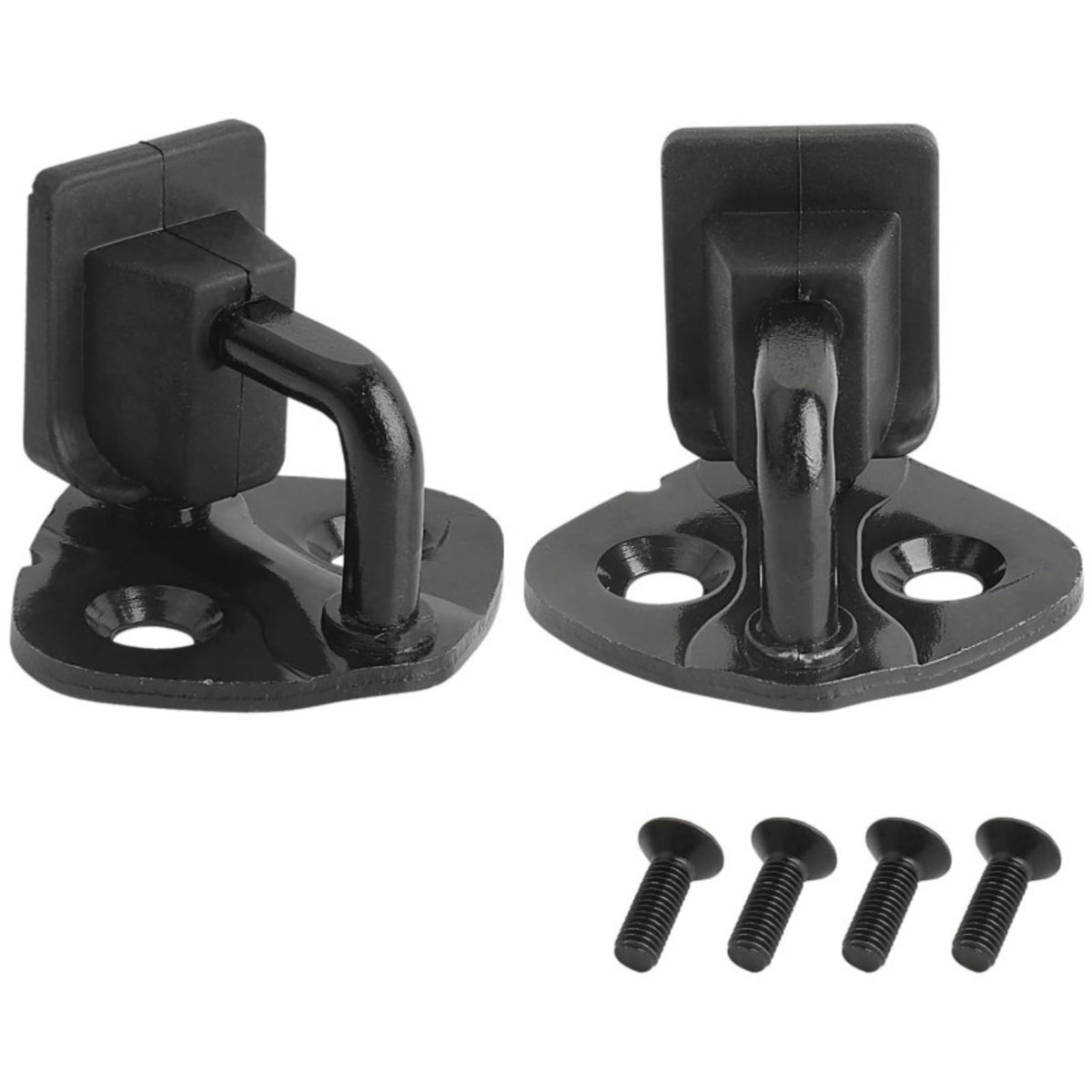 Door Lock Striker Pin Glossy Black Door Latch Striker Pin Auto Part Corrosion-Resistant Hardware Easy Installation for DIYers