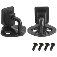 Door Lock Striker Pin Glossy Black Door Latch Striker Pin Auto Part Corrosion-Resistant Hardware Easy Installation for DIYers