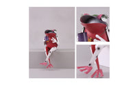 Metal Frog Statue Whimsical Metal Frog Ornament Animal Figurine Decorative for Gardeners, Collectors