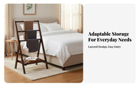 availablestanding Valet Stand space-efficient Size Garment Rack Multi-Functional Bedroom Furniture With Storage Shelf for Adults, Homeowners, Professionals, Bedside, Entrypath, changing area, Walk-in Closet