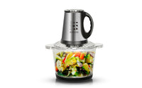 Long-Lasting Food Chopper with Glass Bowl Powerful Electric Food Chopper Countertop Appliance Compact for Home Cooks, Kitchen