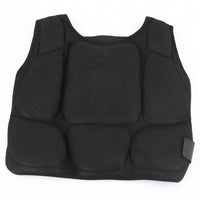 Soft Textured Adjustable Padded Chest Vest Padded Chest Protector Training Vest