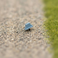 Paintable Utility Box Compact Trackside Accessory for Diorama Hobbyists