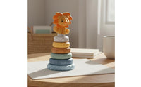 Soft Stacking Cube Set Early Learning Stacking Toy Soft Building Blocks for Infants, Young Children, Nursery
