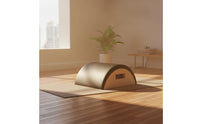 Curved Spine Stretcher with Wooden Body Curved Spine Stretcher Comfortable Fitness Equipment for Fitness Sanctuary Room