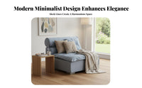 Lowoutline Block Sofa exceptionally Deep Seat sectional Couch Minimalist design Living Room Furniture for Homeowners, Lounge Area, Open-Plan Space, Movie evenings