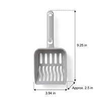 Litter Sifter with Sieve, Angled PP Material Cat Tool for Home Maintenance, Single Pack for Cat Owner to Manage Tray Waste