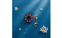 Compact Design Dive Line Spool with Double Ender Hook Diving Guideline Reel Underwater Finger Spool for Technical Divers