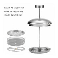 Coffee Press Filter Assembly Perforated Coffee Press Coffee Filter Screen