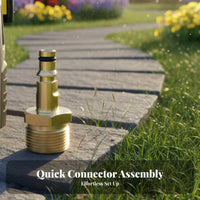 Pressure Washer Quick Connect Adapter Leak-Proof Seal M22 Water Adapter