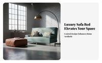 transfor modernable Design Fold-foldable Sleeper Loveseat Multi-Functional Pull-foldable Sleeper Couch Space-Saving Sofa Bed long-lasting textile for Apartment Dwellers, Young Adults, homeowners, Small areas, Living Room, Bedroom