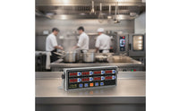 Industrial Timer with LED Display Commercial Electronic Kitchen Timer Easy-to-Read Clear for Restaurants