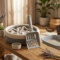 Sifter Sieve with Angled PP Material, Cat Excrement Sifter for Home Maintenance, Essential Tool for Every Cat Owner to Manage Waste
