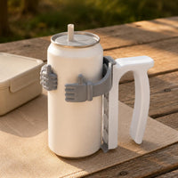 Soft Drink Can Lid Portable Can Lid with Straw Universal Fit for Travel