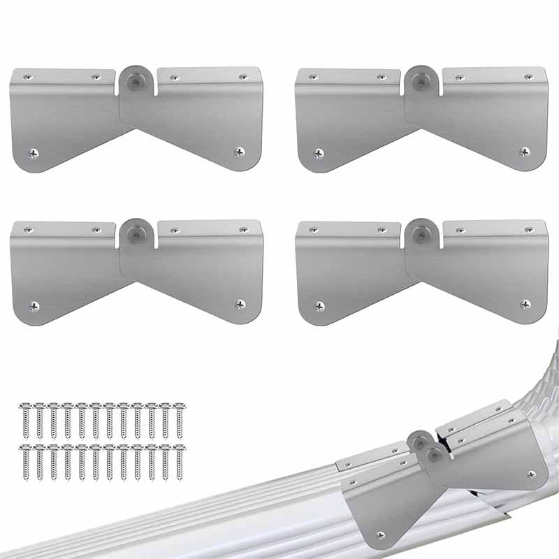 Gutter Extension Hinge for Rectangular and Square Downspouts