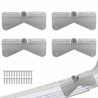Gutter Extension Hinge for Rectangular and Square Downspouts
