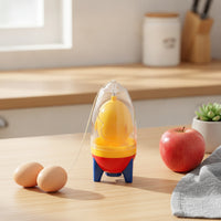 Egg Portable Egg Shaker with Pull Cord for Breakfast Prep
