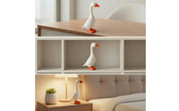 Compact Goose Statue