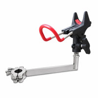 Fishing Rod Holder with Clamp Fishing Rod Holder Bracket Easy to Install for Fishermen, Anglers