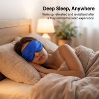for Sleeping Light Blocking, Full Coverage Travel Airplane Companion, Soft Breathable Silk Design for Travelers Bedroom