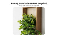 Artificial Flower Vine Low Maintenance Cascading Flower Wall Decor Everlasting Artificial Hanging Plant for Homeowners, Adults, Indoor, Bedroom