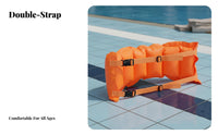 Comfortable Swimming Waist Buoyancy Aid Portable Inflatable Swim Belt Lightweight for Beginners, Children