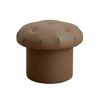 With Storage Function Mushroom-Shaped Seat Multi-Functional Mushroom Ottoman adaptable Use Small Stool space-saving Size for Children, Home Decorators, Living Room, Entryway, Bedroom, Playroom