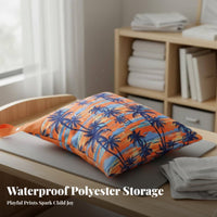 Waterproof Travel Bag Cute Prints Waterproof Travel Pouch Portable Water-Resistant Storage Bag for Young Children, Tourists, Kindergarten, Pushchair