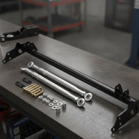 Traction Bar with Control Rods Heavy Duty Traction Bar Assembly for Tuner, Track Racing
