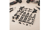 Metal Anodized Chassis Support Parts Kit Rod Set for 1/12 UD1201 UD1202 -12PRO