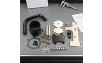 Aluminum Alloy EGR Cooler Delete Kit Stainless Steel Throttle Valve Delete Kit Black