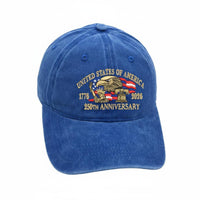 USA 250th Anniversary Cap Breathable Material 1776-2026 Commemorative Hat Lightweight Headwear All-Season Wear for National Holidays