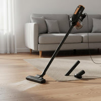 600W Handheld Vacuum Brush Attachment Corded Vacuum Cleaner Lightweight Portable Suction Cleaner Versatile for Car, Travel