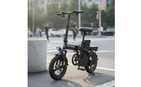 Folding Electric Cycle Lithium Battery Portable Electric Bike Commuter Electric Bicycle Ultra-Light Personal Transport Electric