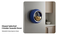 Door Entry Tone Crisp and Clear Tone Modern Brass Gong No Battery Door Tone Easy-Mount Installation Shopkeeper's Gong