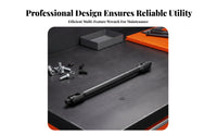 Industrial-Style 15-Inch Ratchet Wrench Anti-Slip Flex Head Ratchet Wrench Long Handle Hand Tool Socket Use