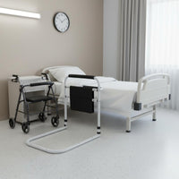 Elderly Bed Grab Bar Non-Slip Grip Bed Standing Aid Bedside Grab Bar Easy Installation Under Mattress Support Rail Universal Fit